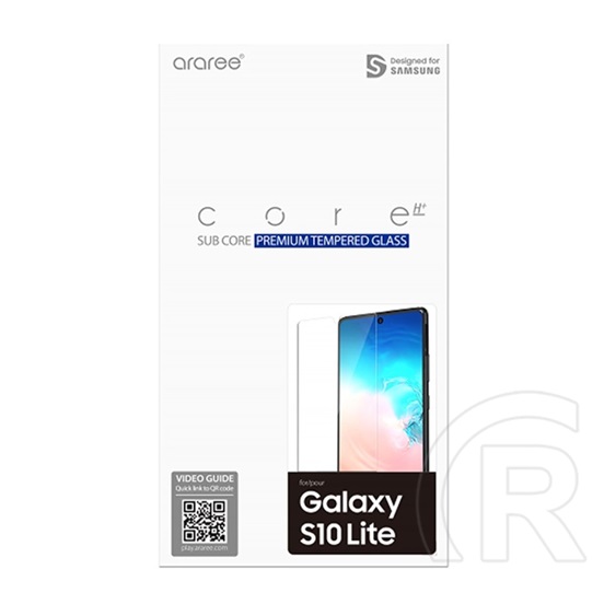 Designed for Samsung Galaxy S10 Lite (SM-G770F)  képernyővédő üveg (karcálló, 0.33mm, 9h, nem íves) átlátszó