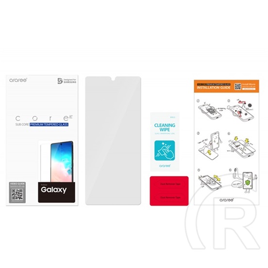 Designed for Samsung Galaxy S10 Lite (SM-G770F)  képernyővédő üveg (karcálló, 0.33mm, 9h, nem íves) átlátszó