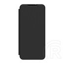 Designed for Samsung Galaxy A55 5G (SM-A556) tok álló (aktív flip, oldalra nyíló, kártyazseb) fekete