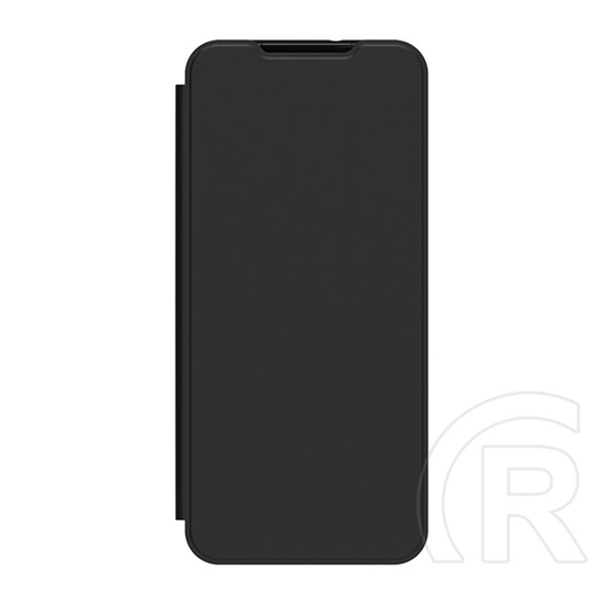 Designed for Samsung Galaxy A55 5G (SM-A556) tok álló (aktív flip, oldalra nyíló, kártyazseb) fekete