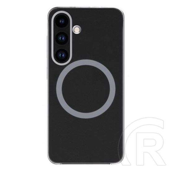 Designed for Samsung Galaxy S25 (SM-S931) műanyag telefonvédő (ütésállóság, ultravékony, magsafe) átlátszó