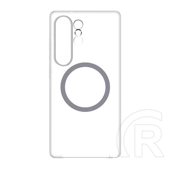 Designed for Samsung Galaxy S25 Ultra (SM-S938) műanyag telefonvédő (ütésállóság, ultravékony, magsafe) átlátszó