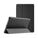 Designed for Samsung Galaxy Tab A11 Plus WIFI (SM-X230) tok álló, bőr hatású (flip, trifold, asztali tartó) fekete