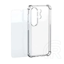 Designed for Samsung S26 Ultra műanyag telefonvédő (ütésállóság, légpárnás sarok + képernyővédő üveg) átlátszó