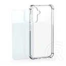 Designed for Samsung S26 műanyag telefonvédő (ütésállóság, légpárnás sarok + képernyővédő üveg) átlátszó