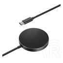 Designed for Samsung töltő (type-c, 15w, wireless, magsafe) fekete