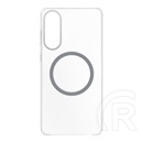 Designed for samsung Galaxy S25 Edge (SM-S937) műanyag telefonvédő (ütésállóság, ultravékony, magsafe) átlátszó