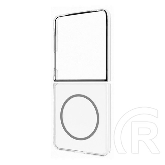 Designed for samsung Galaxy Z Flip7 (SM-F766) Designed for műanyag védő (ütésállóság, ultravékony, magsafe) átlátszó