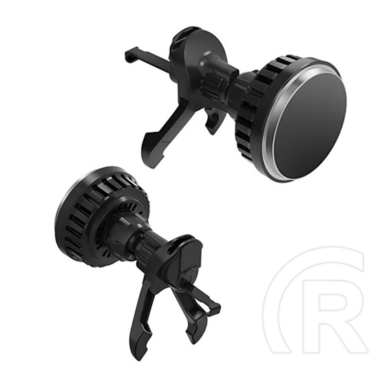 Designed for samsung Galaxy Z Flip7 (SM-F766) autós tartó (szellőzőre, 360°, wireless, mágneses, gyorstöltő, qi2) fekete