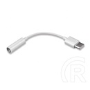 Designed for samsung adapter kábel (3.5mm jack aljzat - type-c, ee-uc10juwegww kompatibilis, gp-tgu022mv utódja) fehér