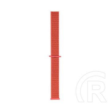 Devia Apple Watch Series 5 40mm deluxe sport3 pótszíj (egyedi méret, kicsi, textil, állítható) narancssárga