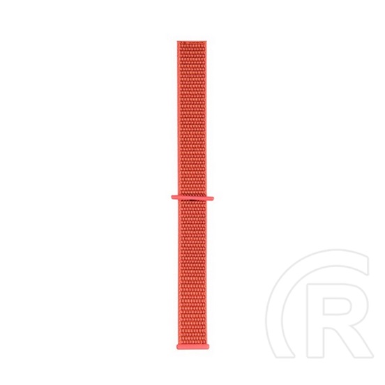 Devia Apple Watch Series 5 40mm deluxe sport3 pótszíj (egyedi méret, kicsi, textil, állítható) narancssárga