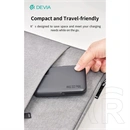 Devia Extreme Speed Magnetic PD powerbank 10000mah li-polimer (Type-C, Lightning, 22,5W PD, MagSafe, állvány, szürke)