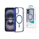 Devia Glimmer Magnetic Series tok (Apple iPhone 16, kék)
