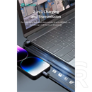 Devia Gracious v2 adat- és töltőkábel (USB / Lightning dugó, 12W, 1 m, fekete)