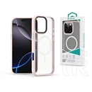 Devia Pino Series Magnetic ütésálló tok (Apple iPhone 16 Pro Max, pink)