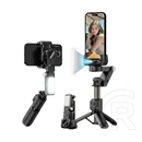Devia Q19 szelfibot (univerzális, tripod állvány, automata arckövetés, bluetooth távkioldó, 6,7" méretig, fekete)