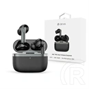 Devia TWS Ultra1 bluetooth fejhallgató sztereó (v5.4, ANC, mikrofon, vezeték nélküli töltés, 32 óra lejátszás, Type-C, f