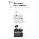 Devia TWS Ultra1 bluetooth fejhallgató sztereó (v5.4, ANC, mikrofon, vezeték nélküli töltés, 32 óra lejátszás, Type-C, f