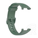 Devia Xiaomi Mi Band 7 Pro deluxe sport pótszíj (egyedi méret, szilikon, állítható) világoszöld