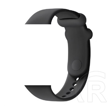 Devia Xiaomi Redmi Watch 4 deluxe sport pótszíj (egyedi méret, szilikon, állítható) fekete