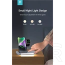 Devia asztali töltő 3in1 (15W, Qi, vezeték nélküli, mobiltelefon töltő, Apple watch töltő, AirPods töltő, 1m kábel, fehé