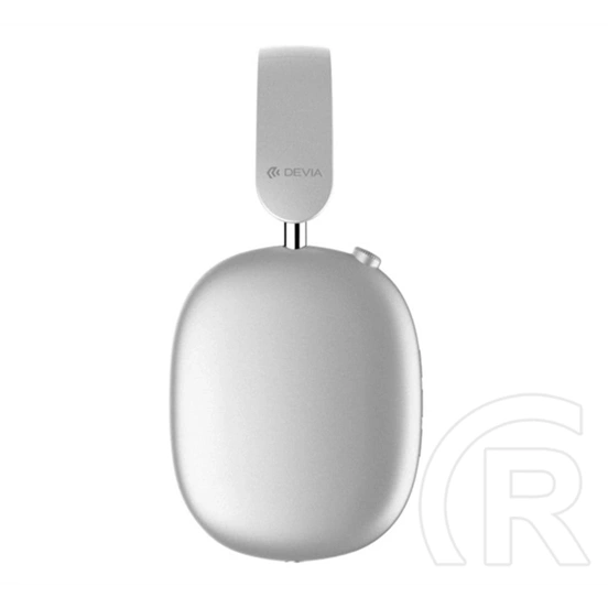 Devia earbass pro2 bluetooth fejhallgató sztereo (v5.2, aktív zajszűrő, összehajtható, 3.5mm jack aljzat) ezüst