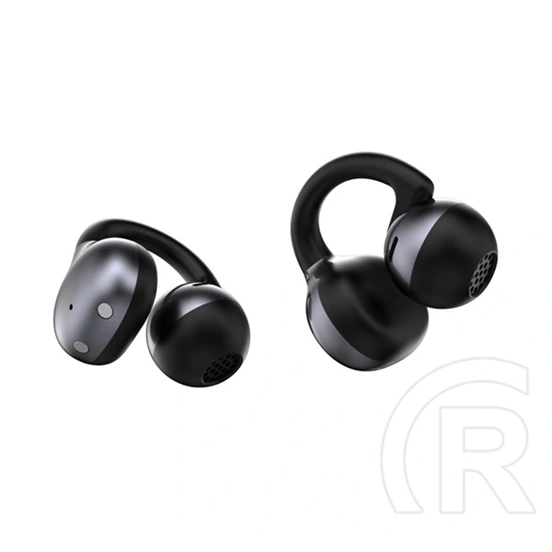 Devia em428 ai pro6 bluetooth ai fordító fülhallgató sztereo (v5.4, tws, fülre csíptethető, mikrofon + töltőtok) fekete