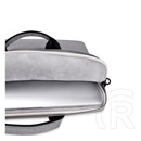 Devia justyle kézitáska álló laptop/notebook/tablet (univerzális, textil, kézpánt, 13-14.2" méret) sötétszürke