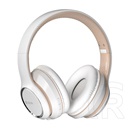 Devia kintone bluetooth fejhallgató sztereo (v5.2, mikrofon, zajszűrő, összehajtható) fehér