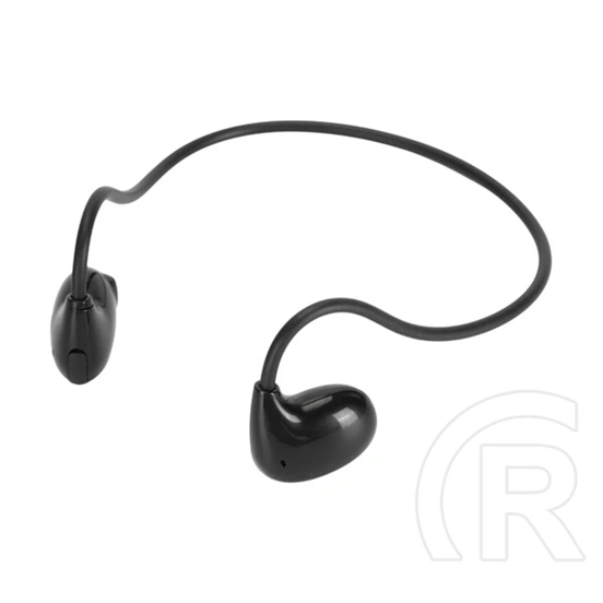 Devia lite1 air bluetooth fülhallgató sztereo (v5.3, fülre akasztható, mikrofon, sport) fekete