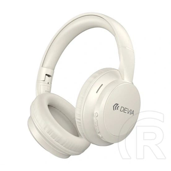 Devia lite1 jh-820 bluetooth fejhallgató sztereo (v5.4, mikrofon, összehajtható, 3.5mm jack aljzat) bézs