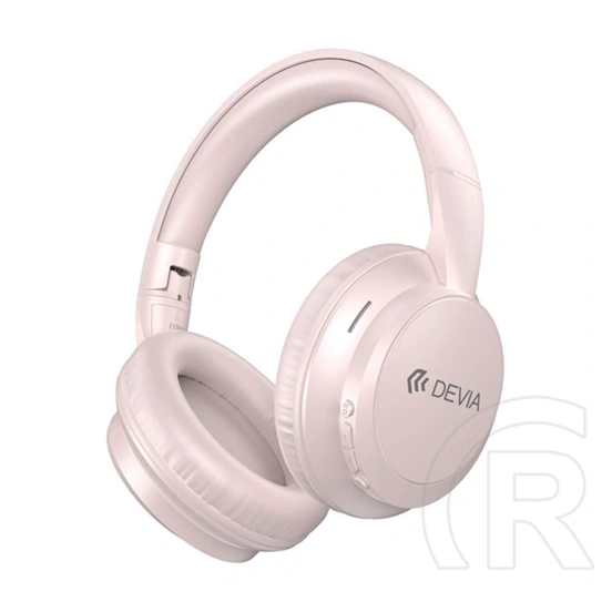 Devia lite1 jh-820 bluetooth fejhallgató sztereo (v5.4, mikrofon, összehajtható, 3.5mm jack aljzat) rózsaszín
