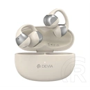 Devia lite4 em426 bluetooth fülhallgató sztereo (v5.3, tws, fülre csíptethető, mikrofon + töltőtok) bézs