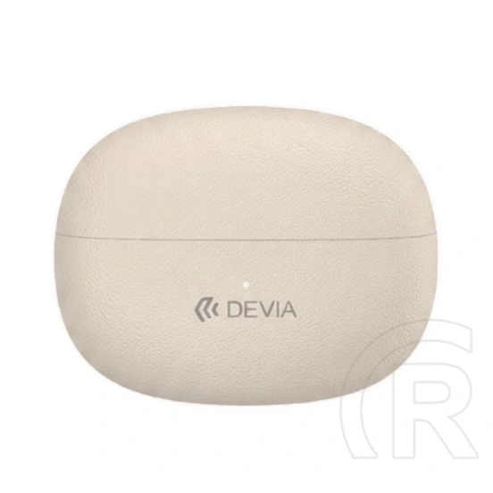 Devia lite4 em426 bluetooth fülhallgató sztereo (v5.3, tws, fülre csíptethető, mikrofon + töltőtok) bézs