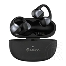 Devia lite4 em426 bluetooth fülhallgató sztereo (v5.3, tws, fülre csíptethető, mikrofon + töltőtok) fekete