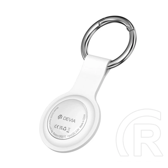 Devia lite tag bluetooth nyomkövető (kulcstartóra, táskára, valós idejű nyomkövetés, ios kompatibilis) átlátszó