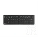 Devia pro1 bluetooth billentyűzet (univerzális, qwerty, angol nyelvű, számbillentyűzet, összehajtható) fekete