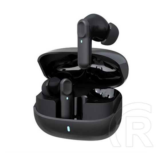 Devia pro1 bluetooth fülhallgató sztereo (v5.4, tws, mikrofon, aktív zajszűrő + töltőtok) fekete