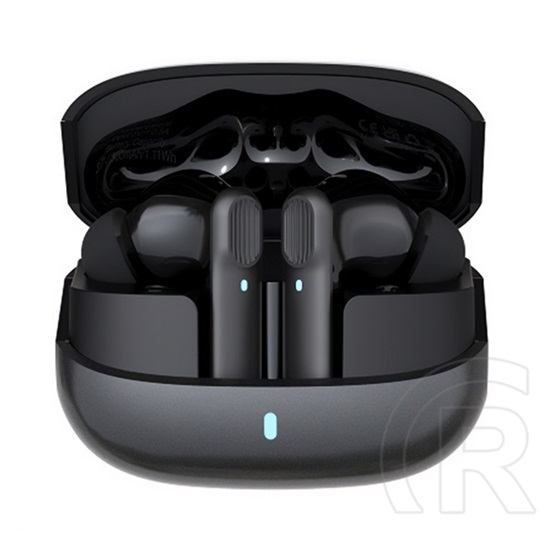 Devia pro1 bluetooth fülhallgató sztereo (v5.4, tws, mikrofon, aktív zajszűrő + töltőtok) fekete