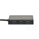 Digitus 3 port USB 3.0 HUB és gigabit Ethernet hálózati kártya