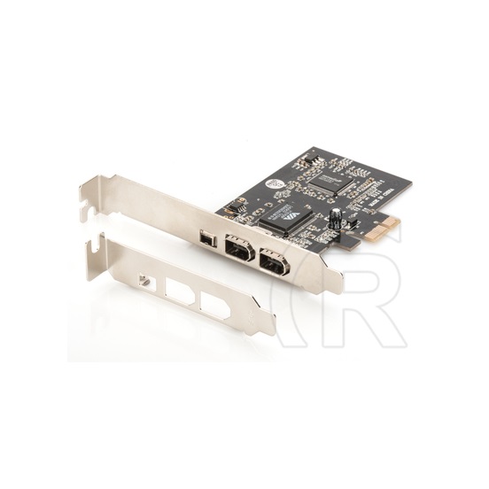 Digitus Firewire kártya PCIe 2+1 port 400Mbps