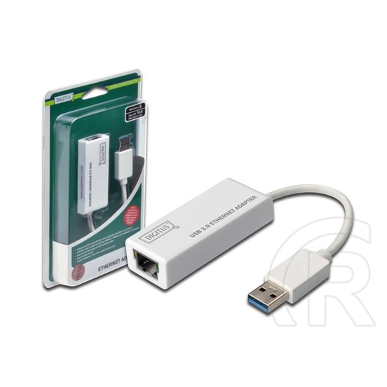 Digitus USB 3.0 - Gigabit Ethernet adapter (fehér)