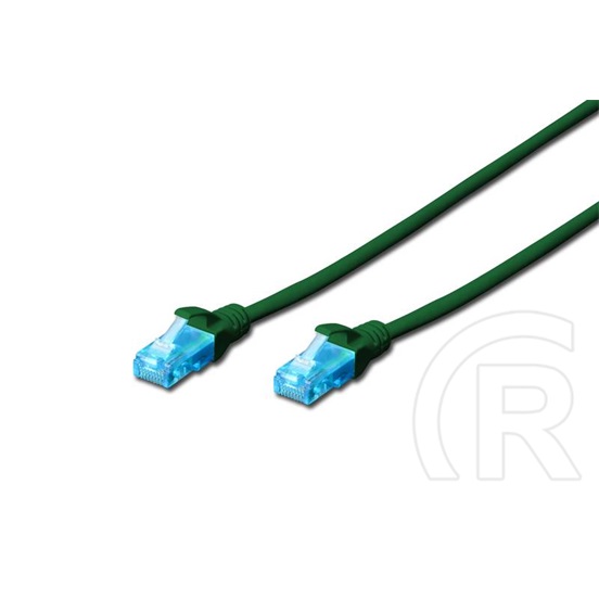 Digitus UTP CAT5e patch kábel 1 m (zöld)