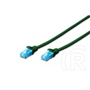 Digitus UTP CAT5e patch kábel 1 m (zöld)