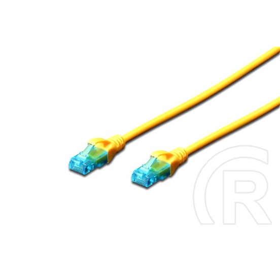 Digitus UTP CAT5e patch kábel 2 m (sárga)