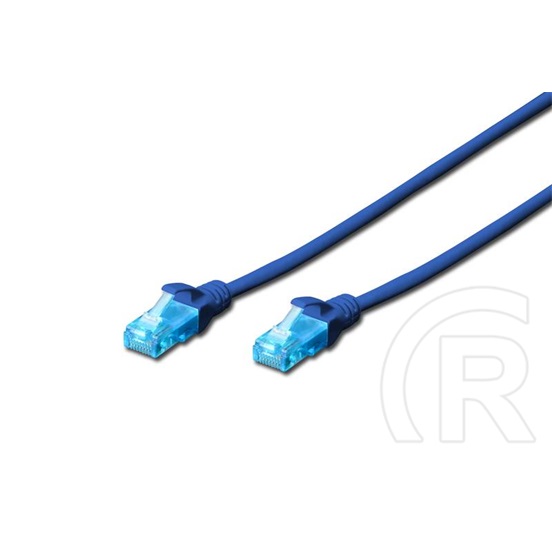 Digitus UTP CAT5e patch kábel 3 m (kék)