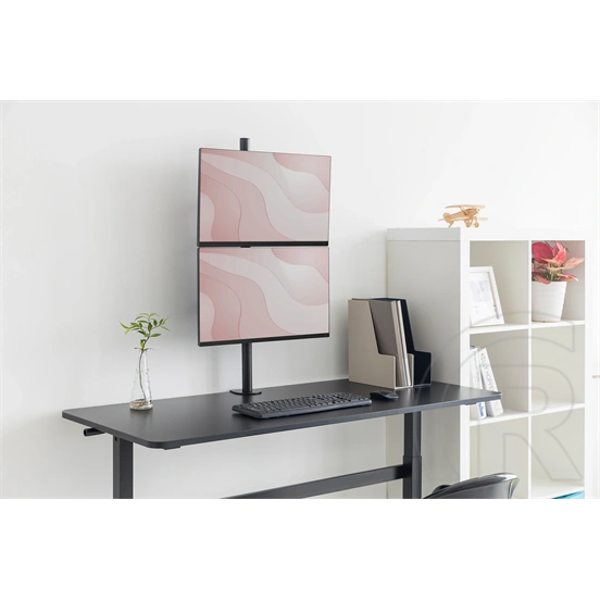 Digitus Universal Dual Monitor Stand 17-32" Black