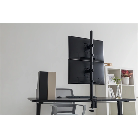 Digitus Universal Dual Monitor Stand 17-32" Black