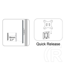 Digitus fali monitor tartó